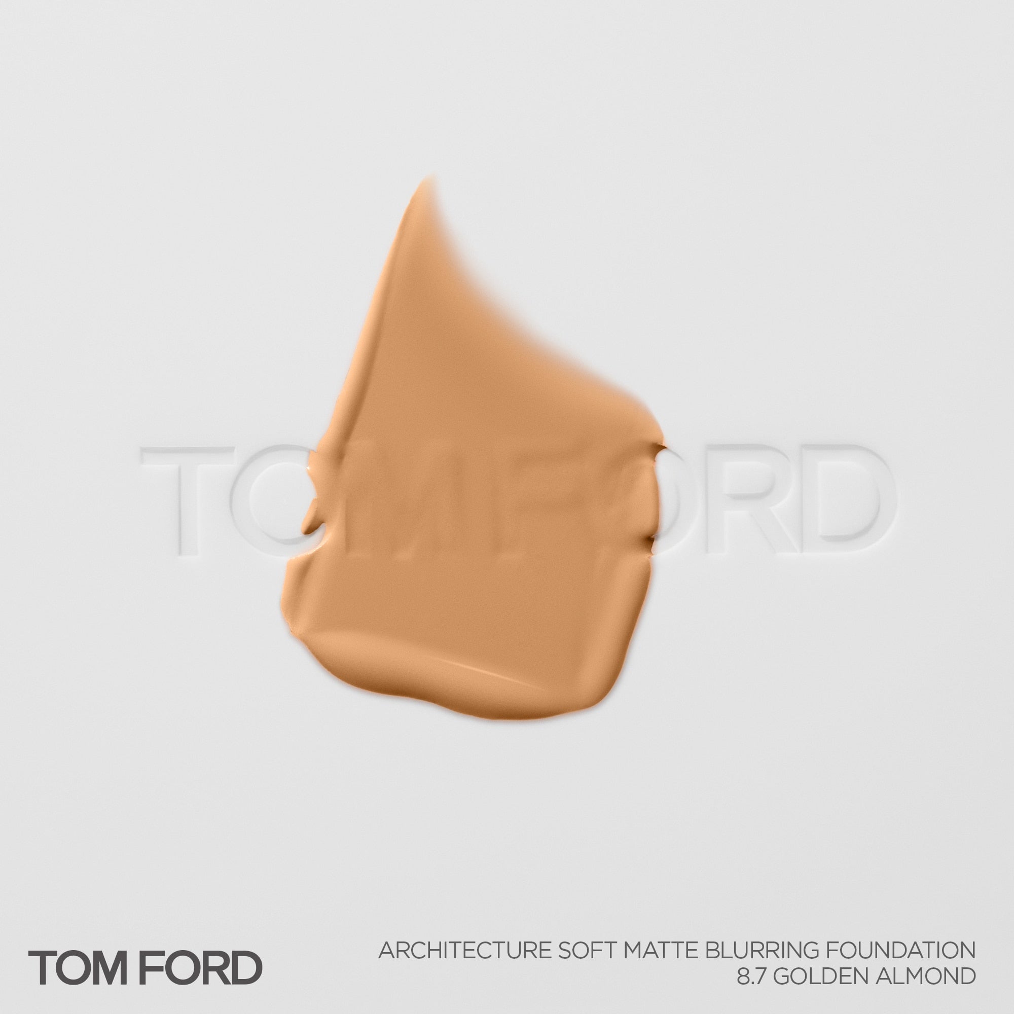 Architecture Soft Matte Blurring Foundation, 30.0 ml, 8.7 Golden Almond, 8.7, Smoosh