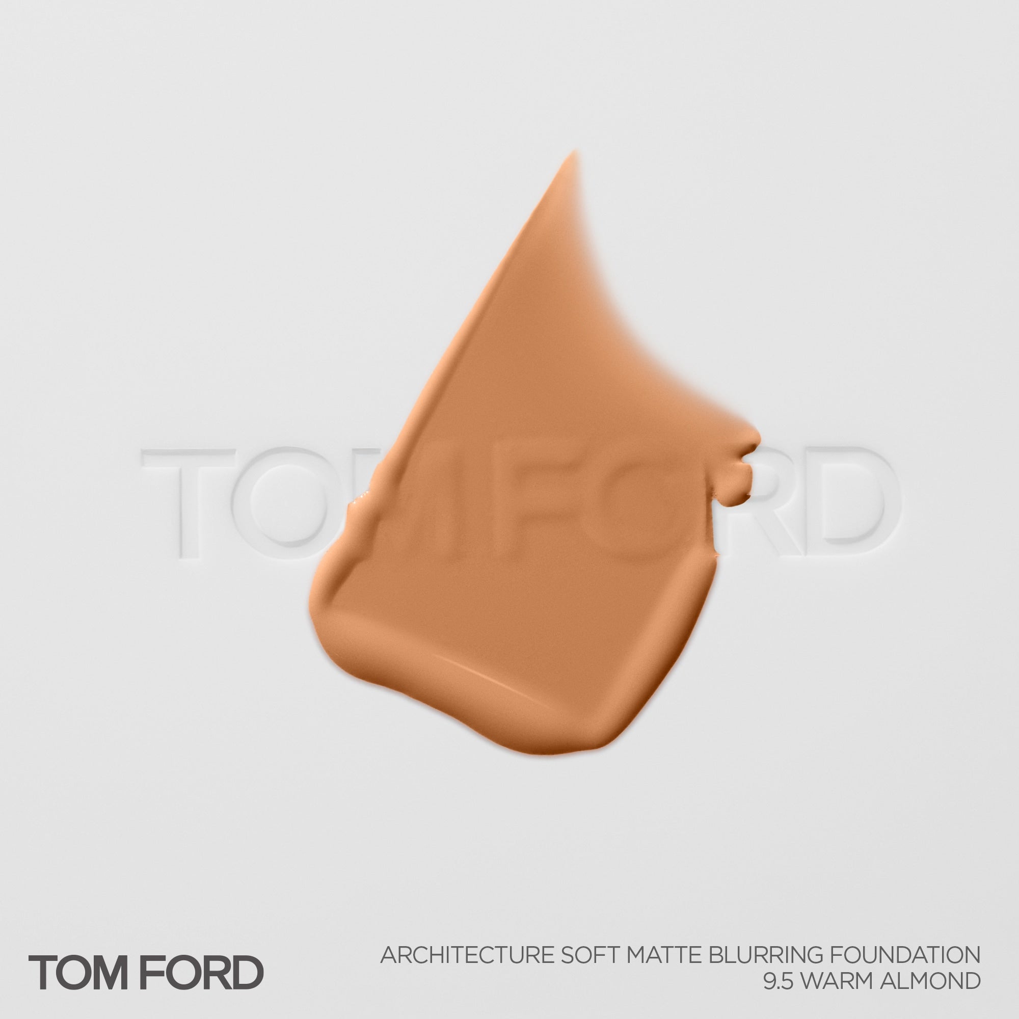 Architecture Soft Matte Blurring Foundation, 30.0 ml, 9.5 Warm Almond, 9.5, Smoosh