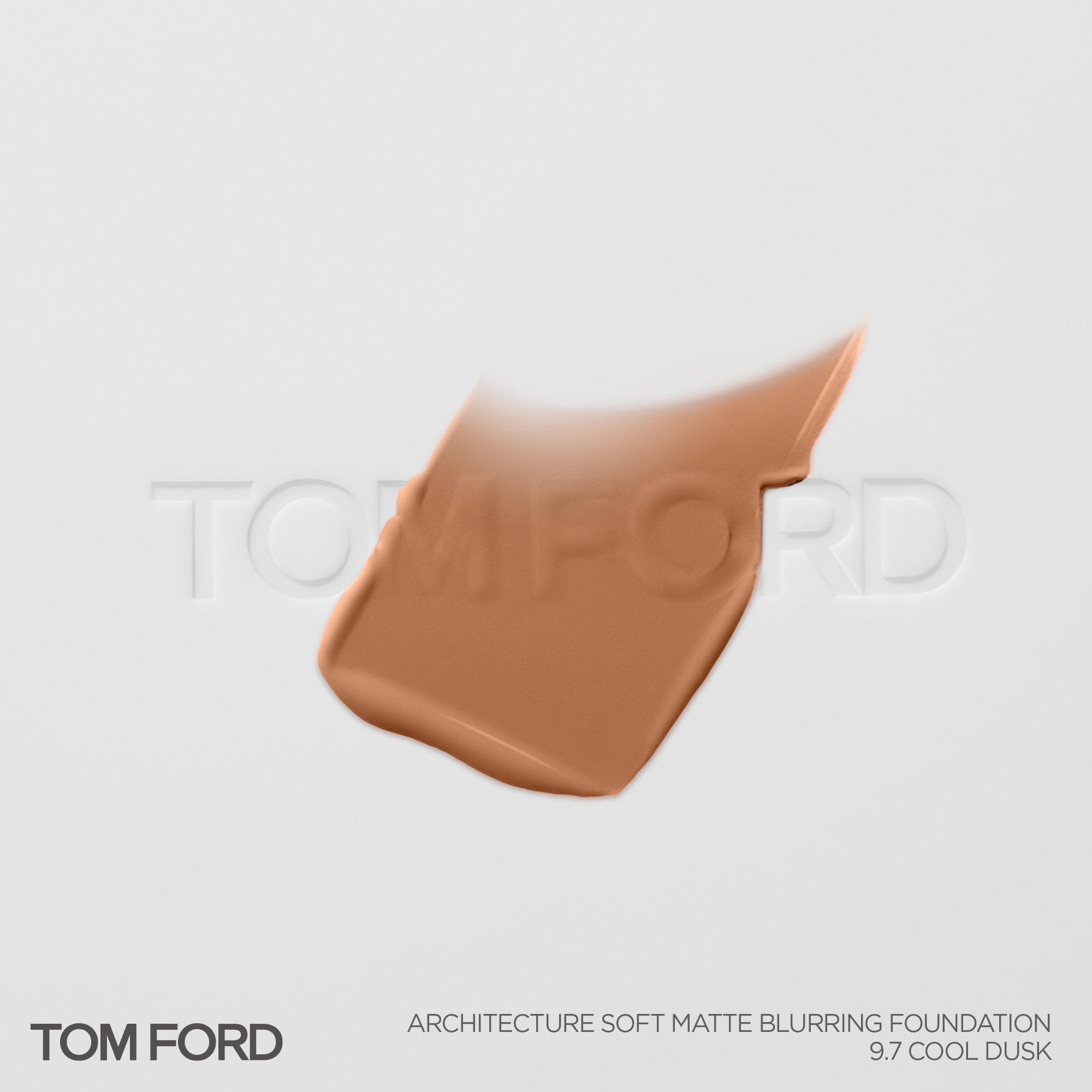 Architecture Soft Matte Blurring Foundation, 30.0 ml, 9.7 Cool Dusk, 9.7, Smoosh