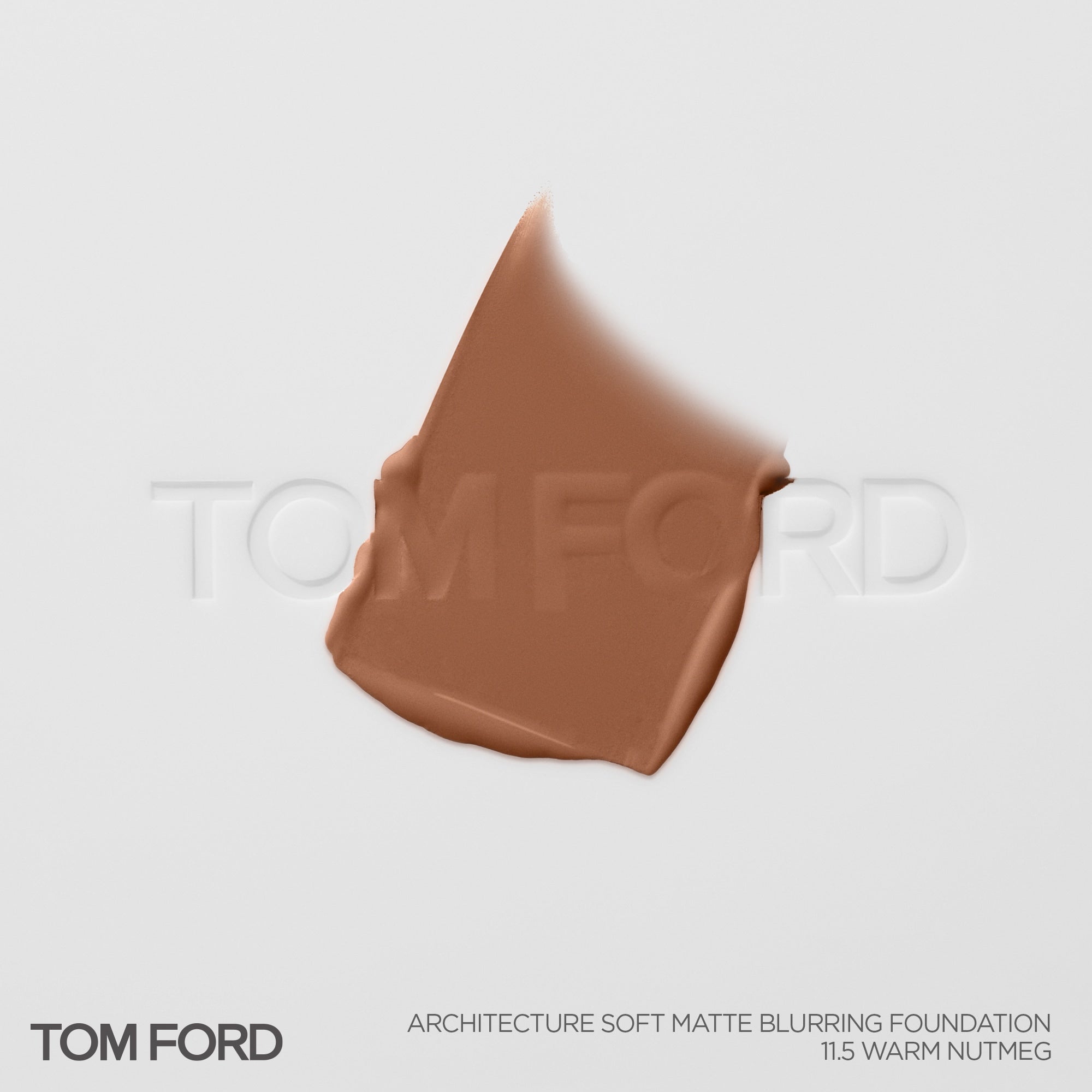 Architecture Soft Matte Blurring Foundation, 30.0 ml, 11.5 Warm Nutmeg, 11.5, Smoosh