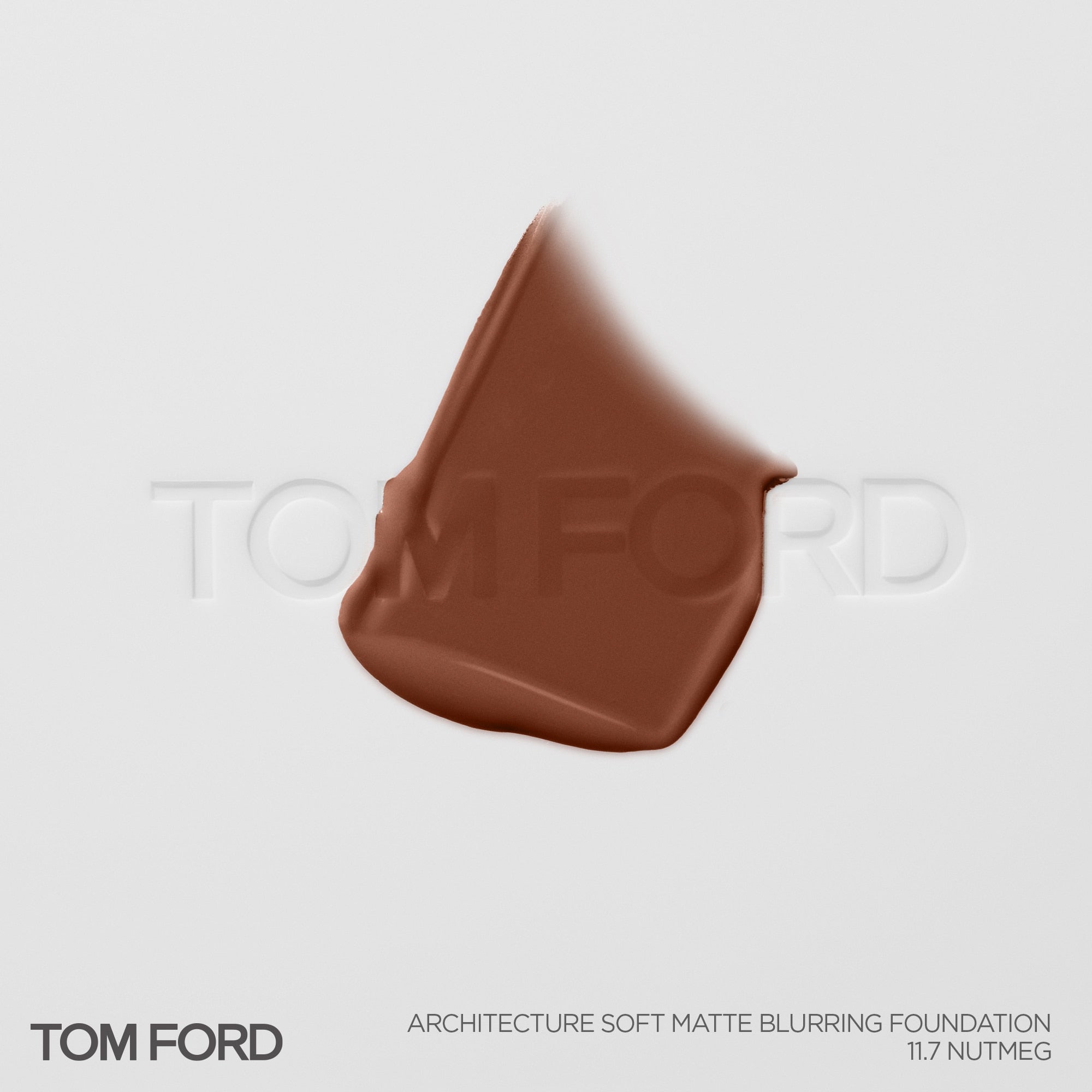 Architecture Soft Matte Blurring Foundation, 30.0 ml, 11.7 Nutmeg, 11.7, Smoosh