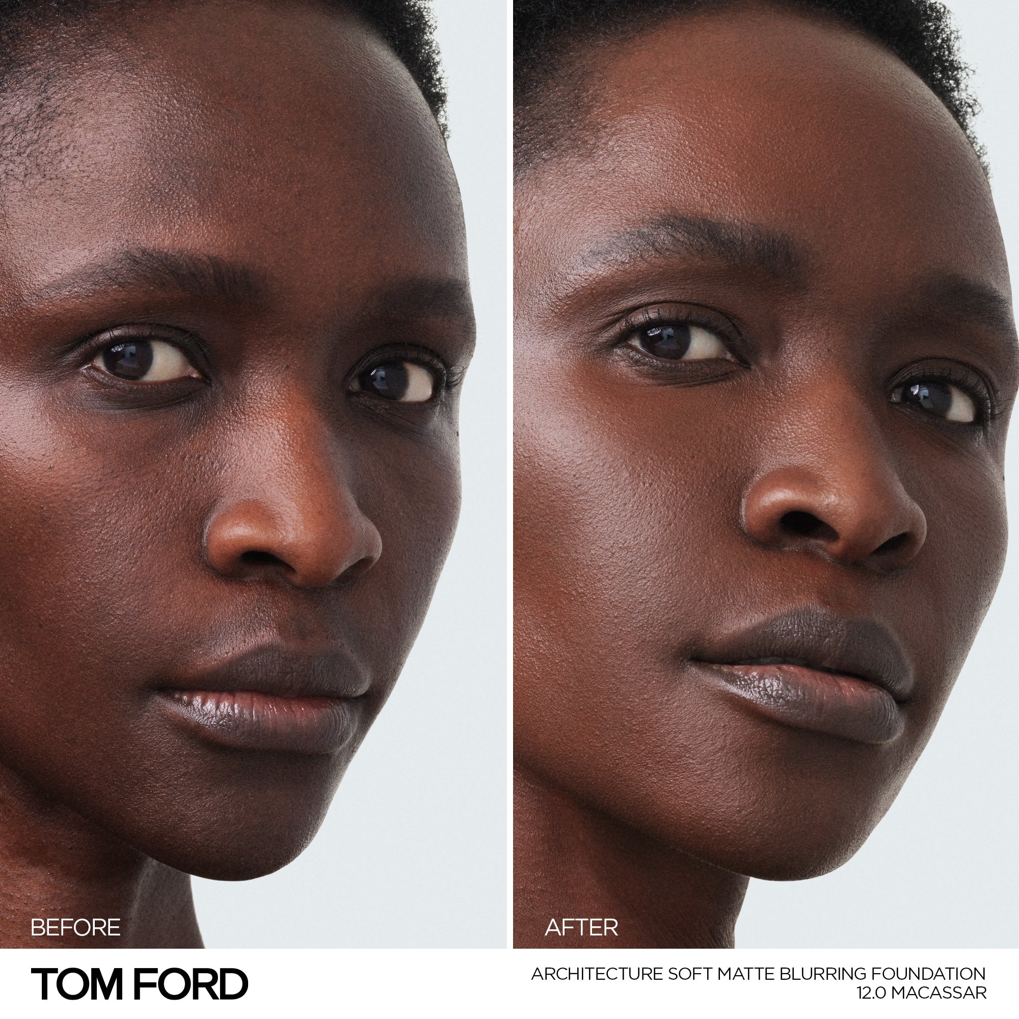 Architecture Soft Matte Blurring Foundation, 30.0 ml, 12.0 Macassar, 12.0, Model, deep