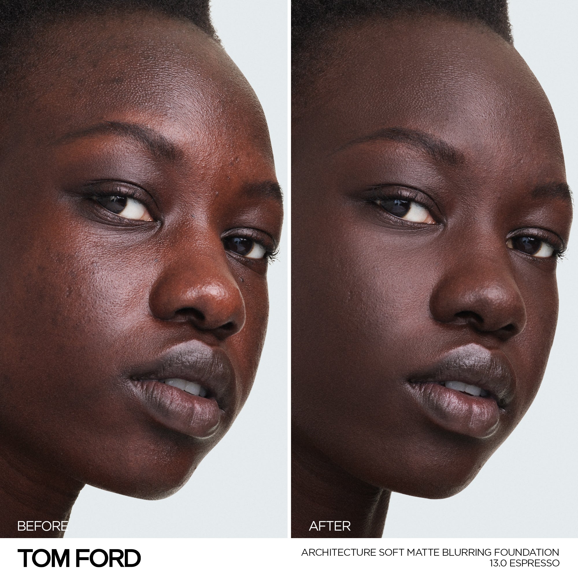 Architecture Soft Matte Blurring Foundation, 30.0 ml, 13.0 Espresso, 13.0, Model, deep