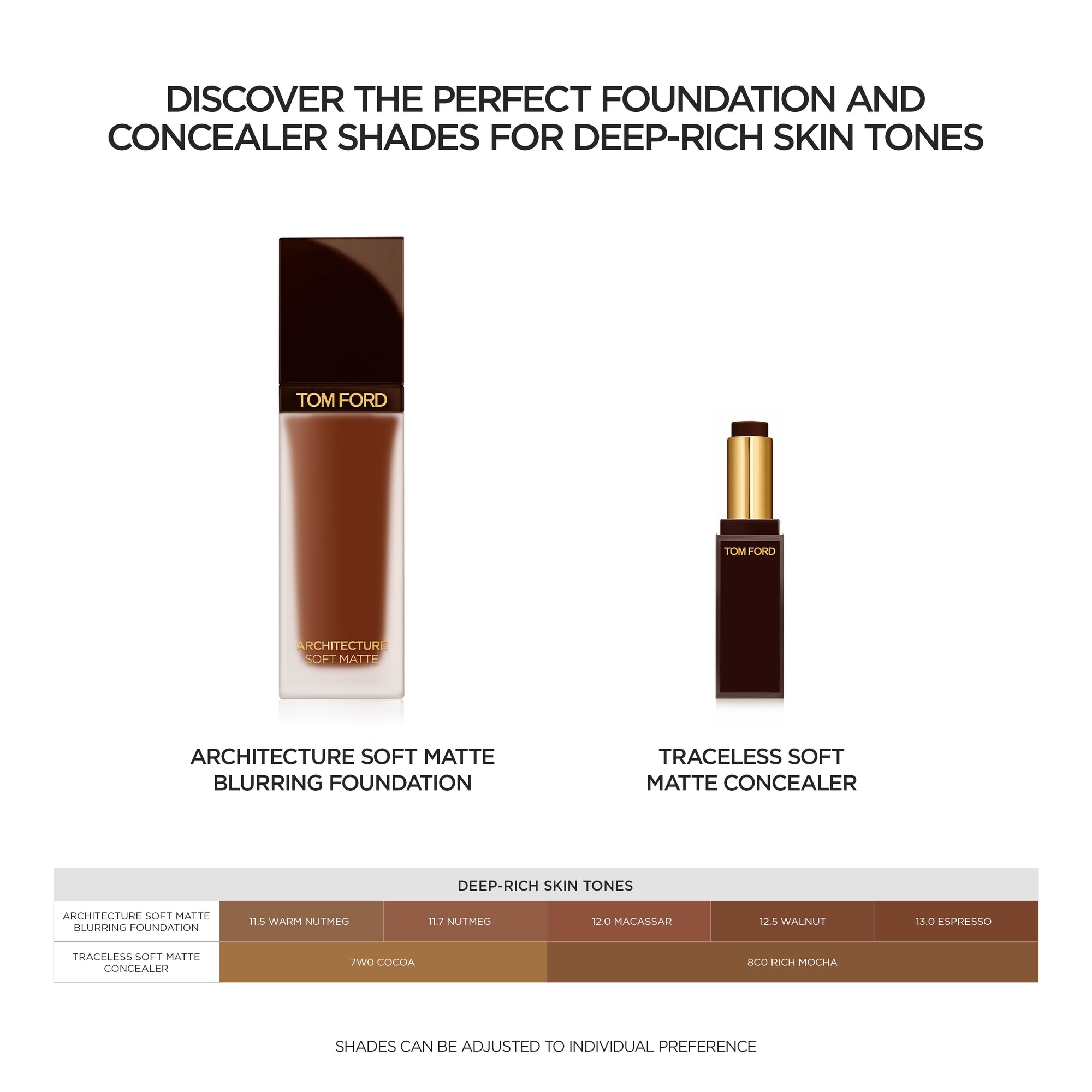 Architecture Soft Matte Blurring Foundation, 30.0 ml, 13.0 Espresso, 13.0, Alt