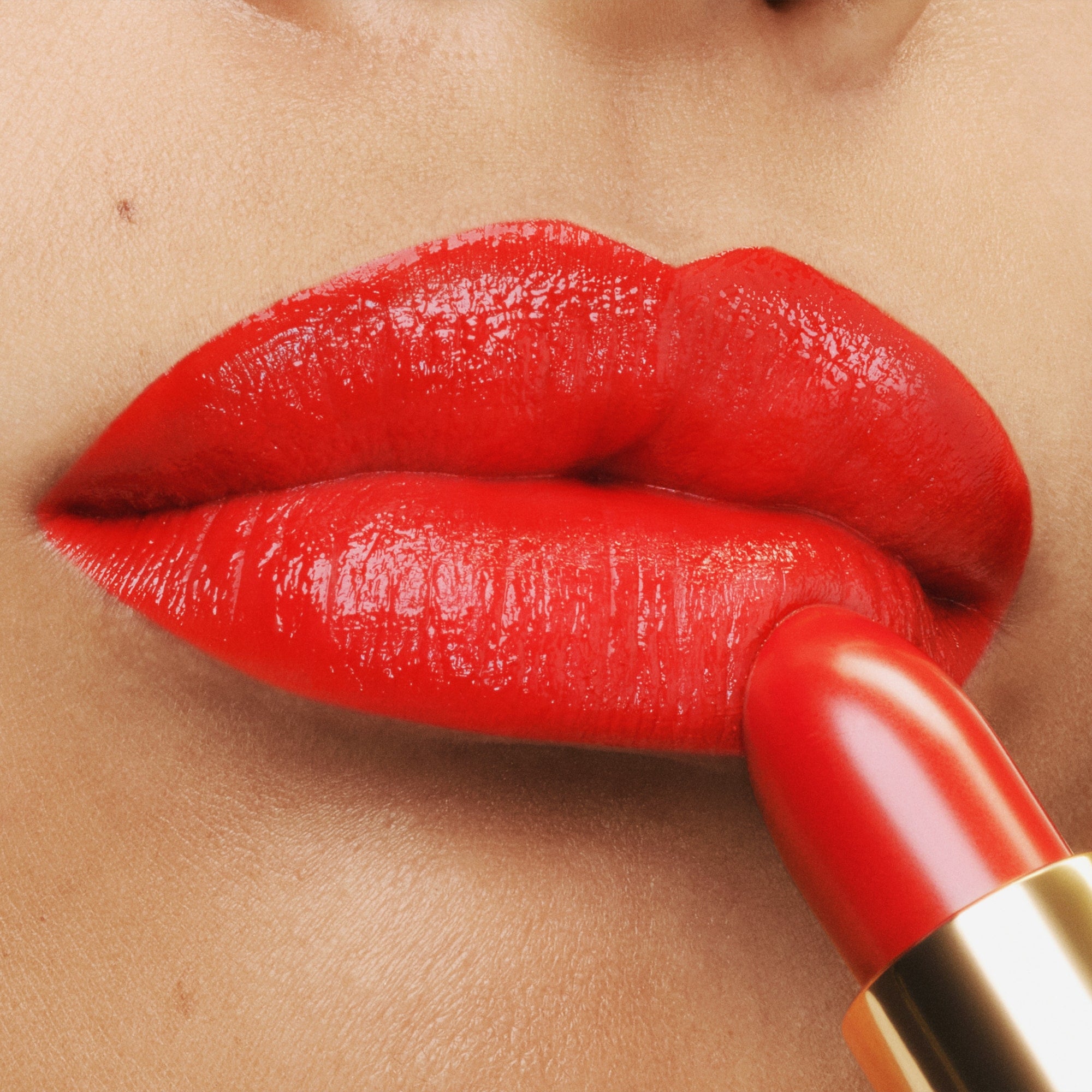 Runway Lip Color, 3.5 g, 15 Wild Ginger, 15, Model, medium